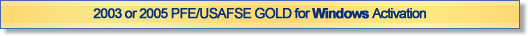 2003-2005 PDG GOLD Version 2.0 or 2005-2007 PDG GOLD Version 3.0
