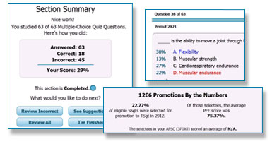 Peer statistics available with PDG Advisor