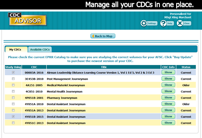 Cdc License Course McMillan Study Guides
